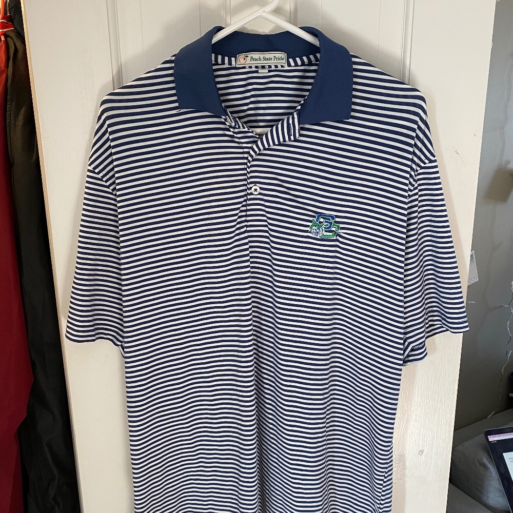 Georgia College Peach State Pride Polo Men's size Medium